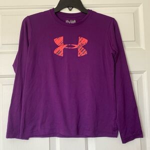 Under Armour long sleeve shirt, size youth large